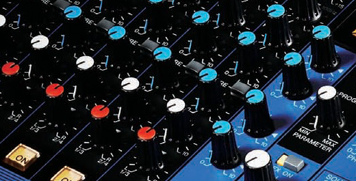 Close up of MG Series Mixer